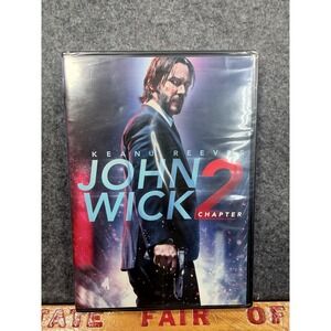 John Wick Chapter 2 DVD Keanu Reeves Action Movie Lionsgate New Sealed